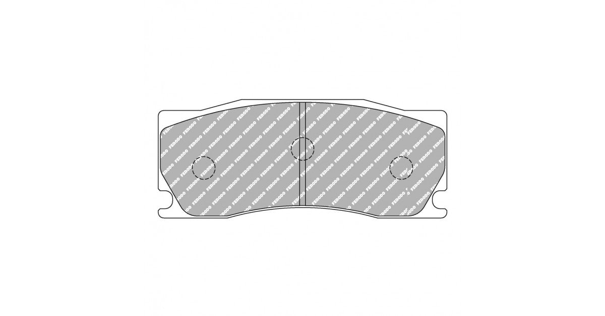 Placute Frana Fata Ferodo Racing DS2500 pentru Jaguar Xk Convertible 3.6 10.07 - 07.14 Etrier Alcon