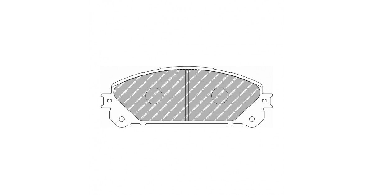 Placute Frana Fata Ferodo Racing DS2500 pentru Lexus Nx 200T (ZGZ10_) 07.14 Etrier Advics