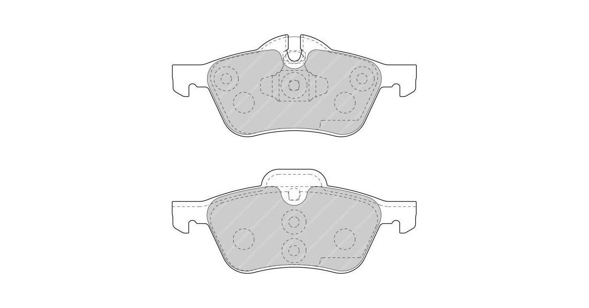 Placute Frana Fata Ferodo Racing DS2500 pentru Mini Mini (R50) 1.4 One ATE Fata 04.03 - 10.06 Etrier ATE