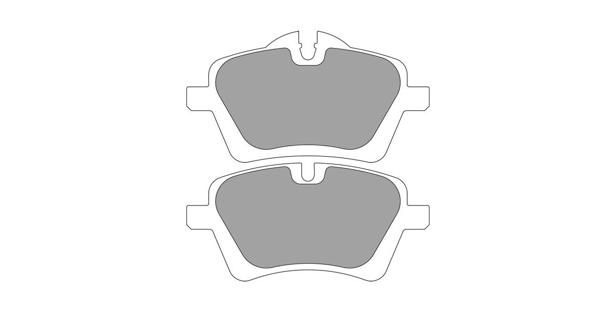 Placute Frana Fata Ferodo Racing DS2500 pentru Mini Mini (R50) 1.4 One TRW Fata 04.03 - 10.06 Etrier LUCAS / TRW