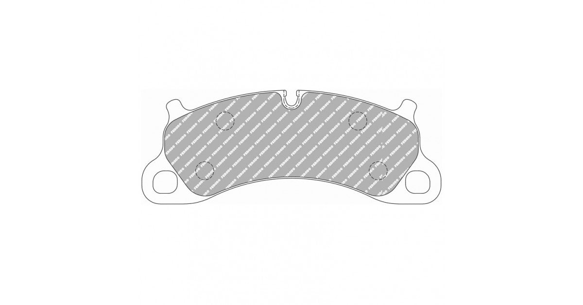 Placute Frana Fata Ferodo Racing DS2500 pentru Porsche 911 3.0 Carrera 4S 11.15 Etrier BREMBO