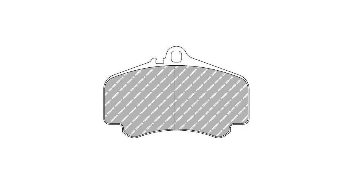 Placute Frana Fata Ferodo Racing DS2500 pentru Porsche 911 3.6 Carrera 4S 02.03 - 08.05 Etrier BREMBO