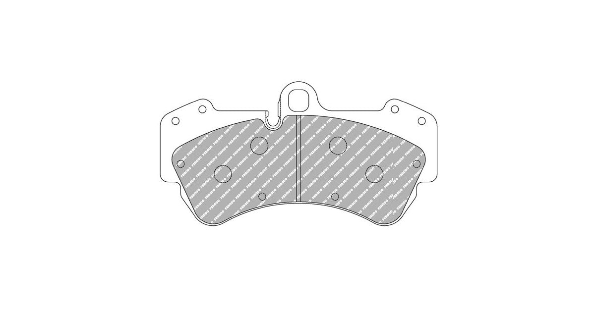 Placute Frana Fata Ferodo Racing DS2500 pentru Porsche Cayenne 3.2 10.03 - 09.07 Etrier BREMBO