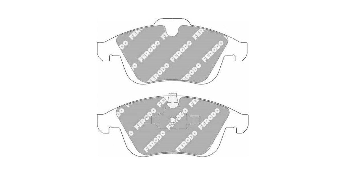 Placute Frana Fata Ferodo Racing DS2500 pentru Renault Clio 1.6 RS 03.13 Etrier ATE