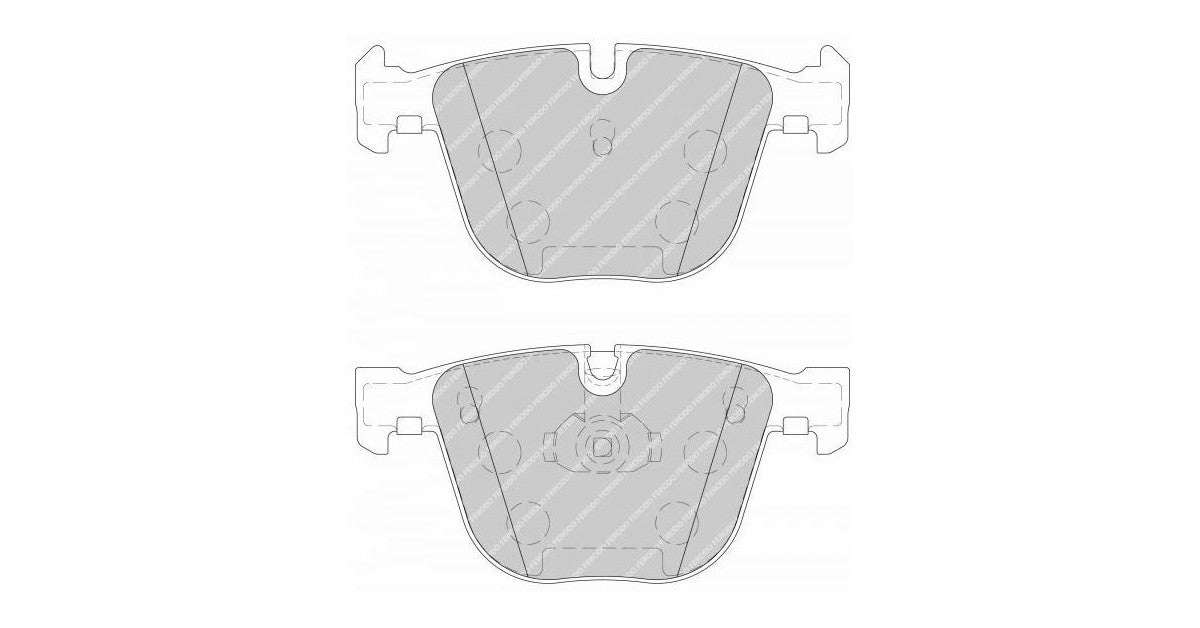 Placute Frana Spate Ferodo Racing DS2500 pentru Bmw 1 Series 3.0 m Coupe' Std Etrier 04.11 Etrier ATE