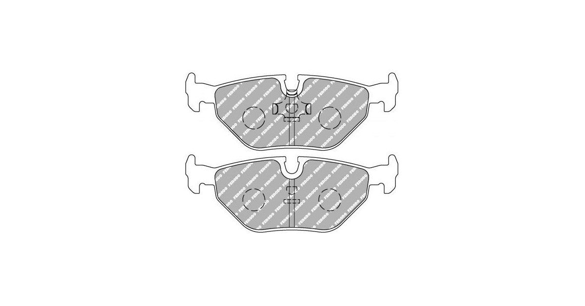 Placute Frana Spate Ferodo Racing DS2500 pentru Bmw M3 1.8 16V M3 01.86 - 12.93 Etrier ATE