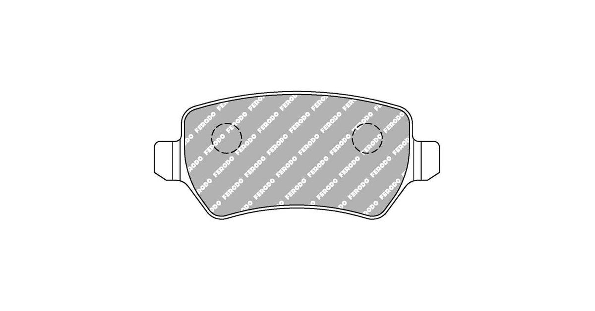 Placute Frana Spate Ferodo Racing DS2500 pentru Chevrolet Astra 2.0 Dti 08.02 Etrier LUCAS / TRW