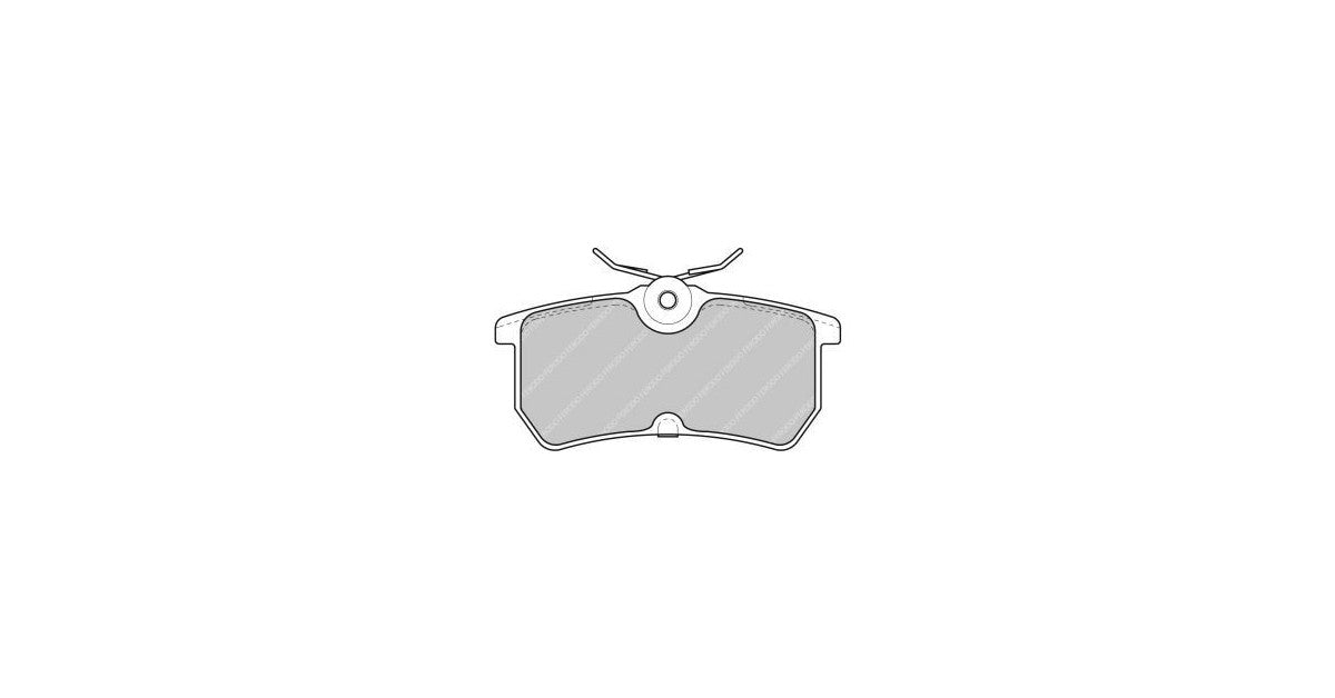 Placute Frana Spate Ferodo Racing DS2500 pentru Ford Fiesta 2.0 ST150 01.05 Etrier LUCAS / TRW