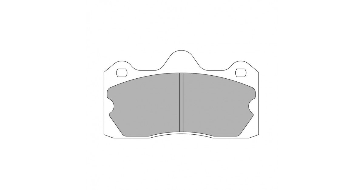 Placute Frana Spate Ferodo Racing DS2500 pentru Lotus Evora 3.5 05.09 Etrier AP Racing