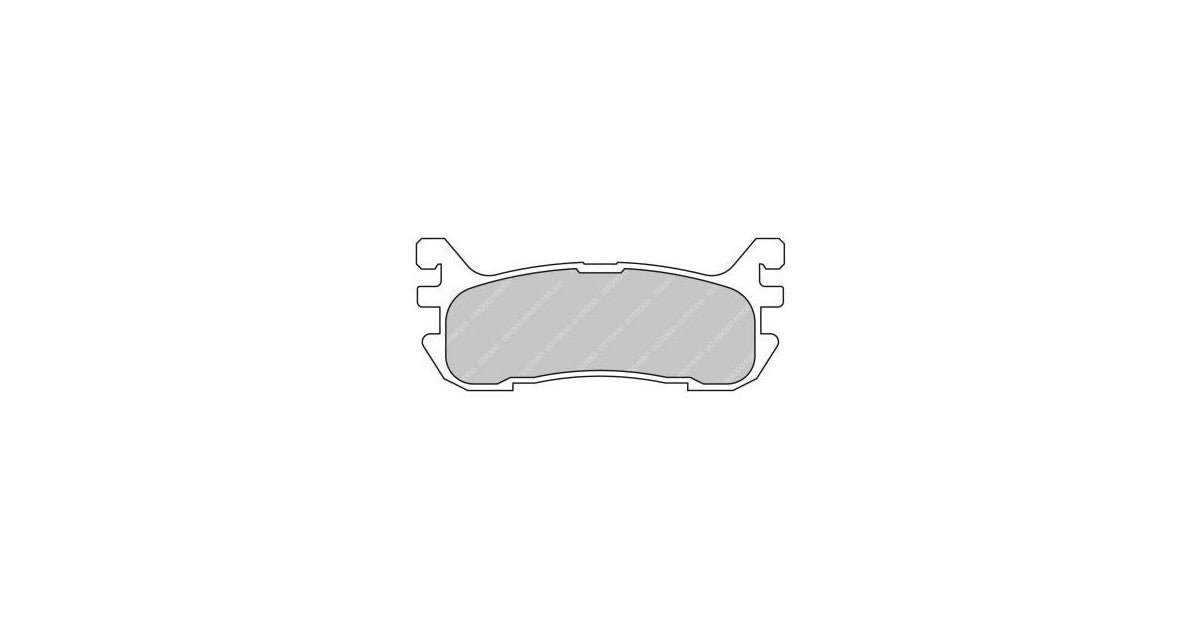 Placute Frana Spate Ferodo Racing DS2500 pentru Mazda Miata 1.8 01.94 - 01.03 Etrier Sumitomo