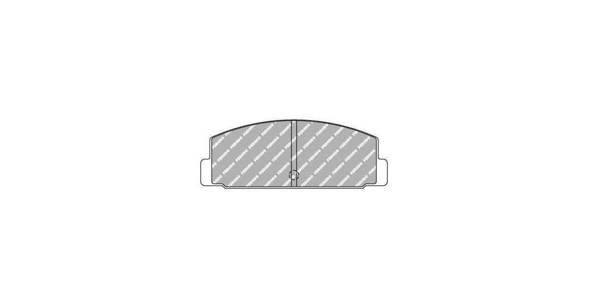 Placute Frana Spate Ferodo Racing DS2500 pentru Mazda Rx 7 2.3 I 01.84 - 12.86 Etrier Akebono
