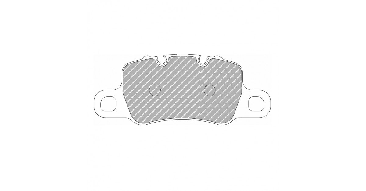 Placute Frana Spate Ferodo Racing DS2500 pentru Porsche 911 3.8 GT3 08.13 Etrier BREMBO