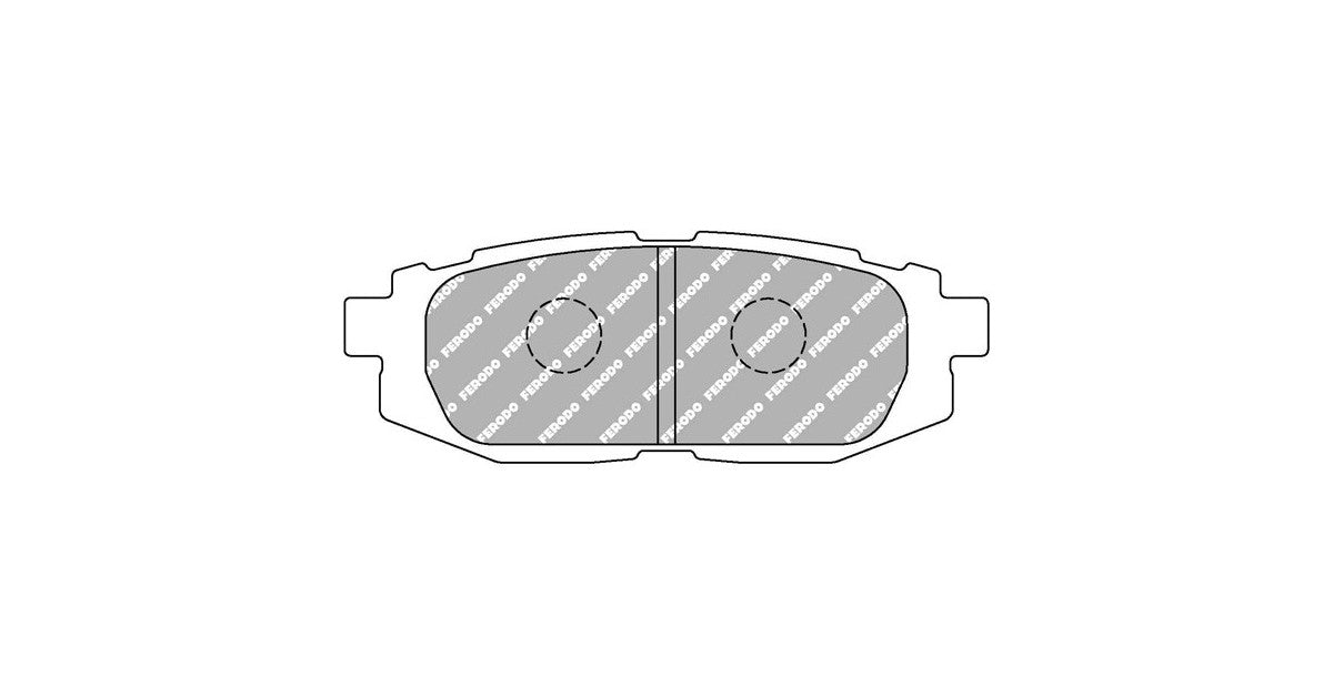 Placute Frana Spate Ferodo Racing DS2500 pentru Scion Fr S 2.0 L 03.12 Etrier Sumitomo