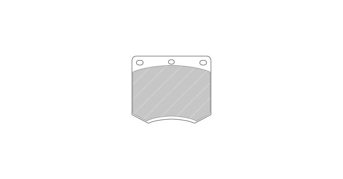 Placute Frana Fata Ferodo Racing DS3000 pentru Ac Me 3000 3.0 Em 01.75 - 12.81 Etrier LUCAS / TRW