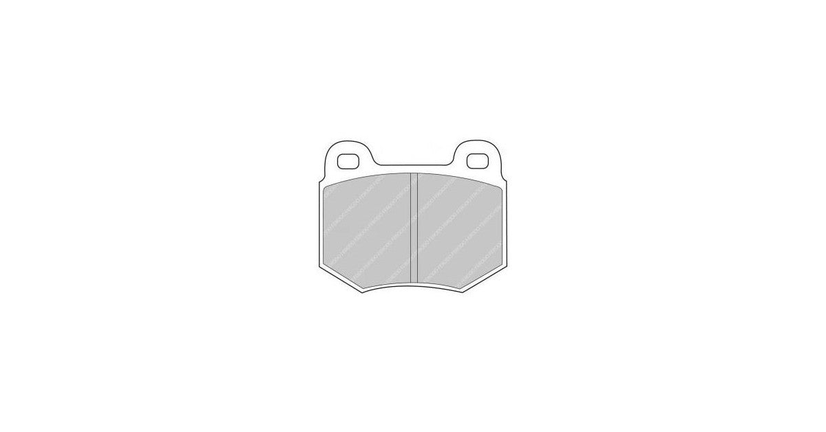 Placute Frana Fata Ferodo Racing DS3000 pentru Alfa Romeo 75 1.8 (turbo) 10.90 - 12.92 Etrier ATE