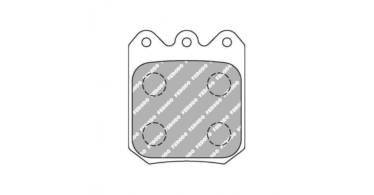 Placute Frana Ferodo Racing DS3000 FRP3104R