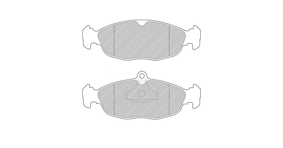 Placute Frana Spate Ferodo Racing DS3000 pentru Aston Martin DB7 3.2 01.97 Etrier ATE