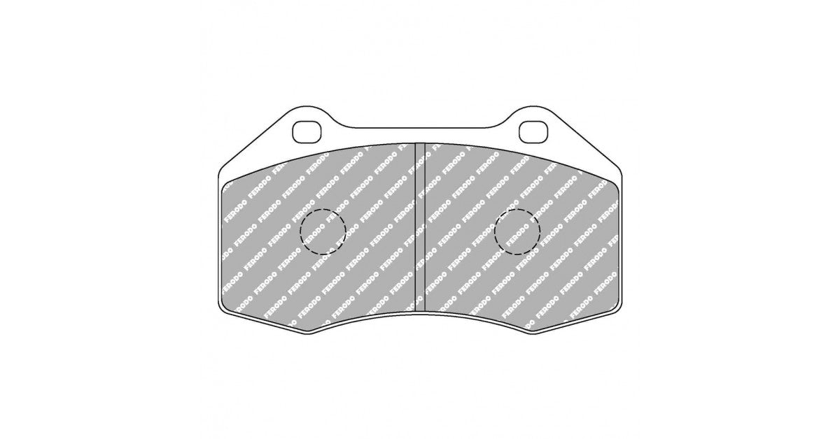 Placute Frana Ferodo Racing DS 3.12 pentru Fata On Renault Mégane RS BREMBO