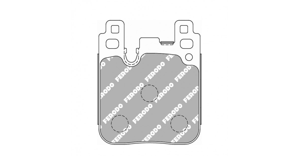 Placute Frana Ferodo Racing DS Performance FDS4663 DS Perf