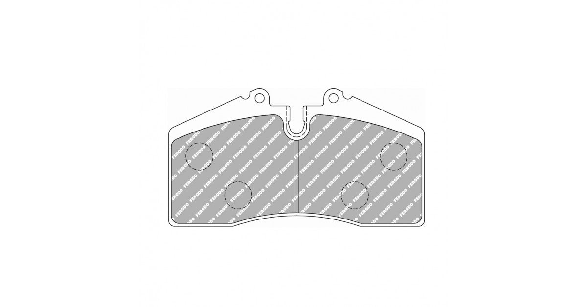Placute Frana Fata Ferodo Racing DS Performance pentru Audi RS2 RS2 Quattro 03.94 - 05.95 Etrier ATE