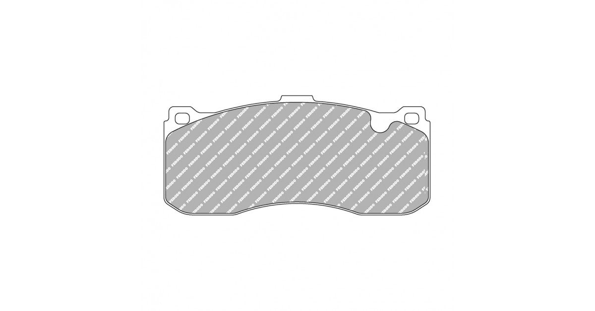 Placute Frana Fata Ferodo Racing DS Performance pentru Bmw 1 Series 118 D 09.06 - 09.12 Etrier BREMBO
