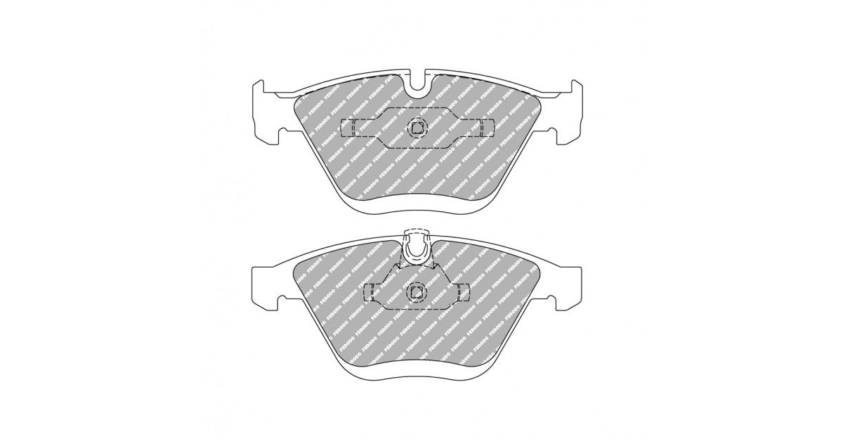 Placute Frana Fata Ferodo Racing DS Performance pentru Bmw 3 Series 335I 09.06 - 12.11 Etrier ATE