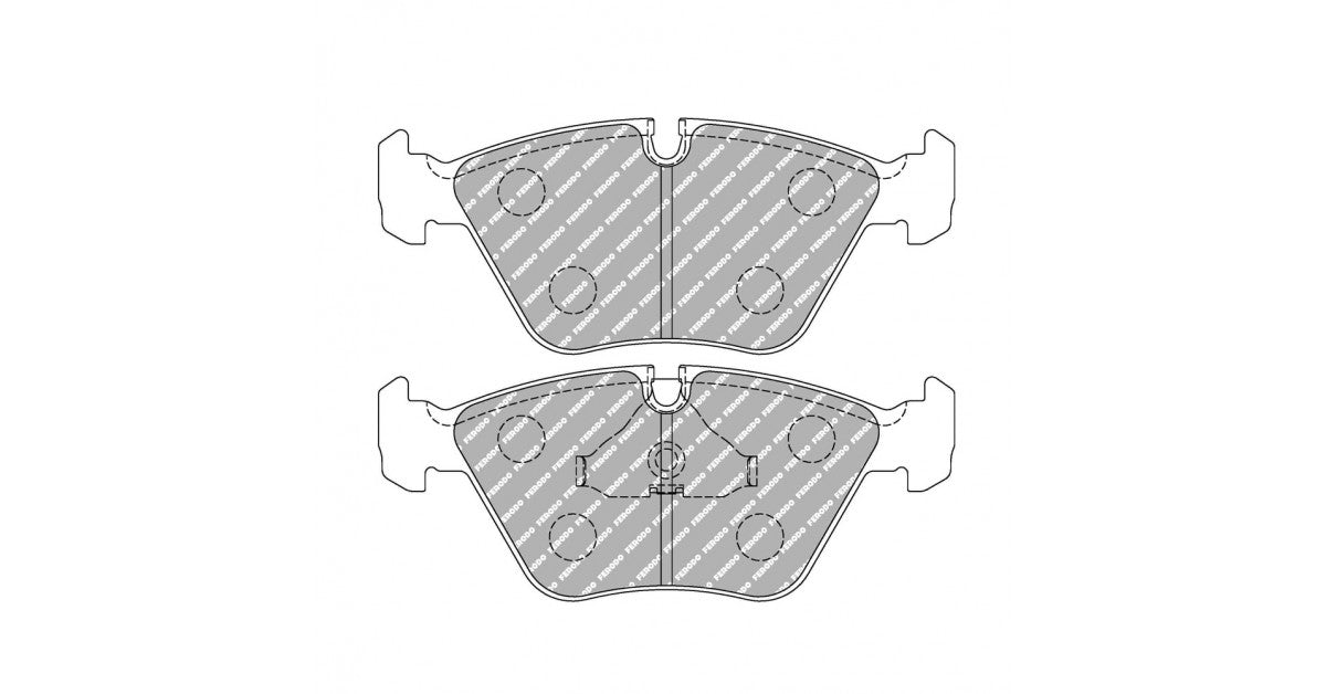 Placute Frana Fata Ferodo Racing DS Performance pentru Bmw M3 M3 3.0 08.94 - 09.95 Etrier ATE