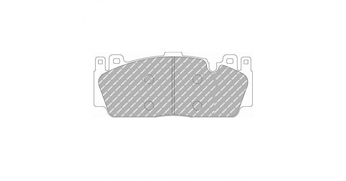 Placute Frana Fata Ferodo Racing DS Performance pentru Bmw M5 M5 06.11 Etrier BREMBO