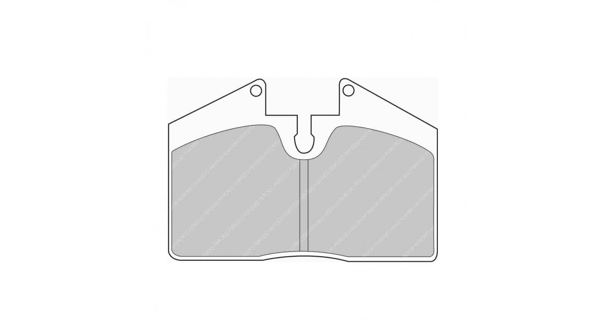 Placute Frana Fata Ferodo Racing DS Performance pentru Ferrari 348 Tb 03. Apr 02.90 - 04.94 Etrier ATE