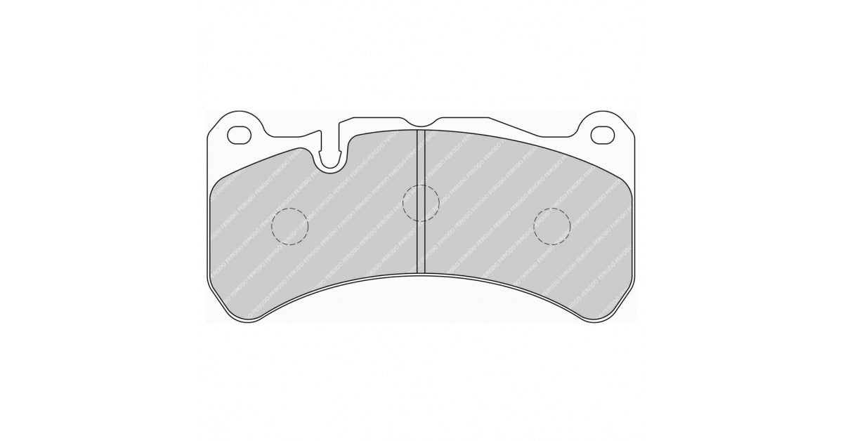 Placute Frana Fata Ferodo Racing DS Performance pentru Ford Australia (fpv) Bf BREMBO Fata 6POT si Spate 01.06 Etrier BREMBO