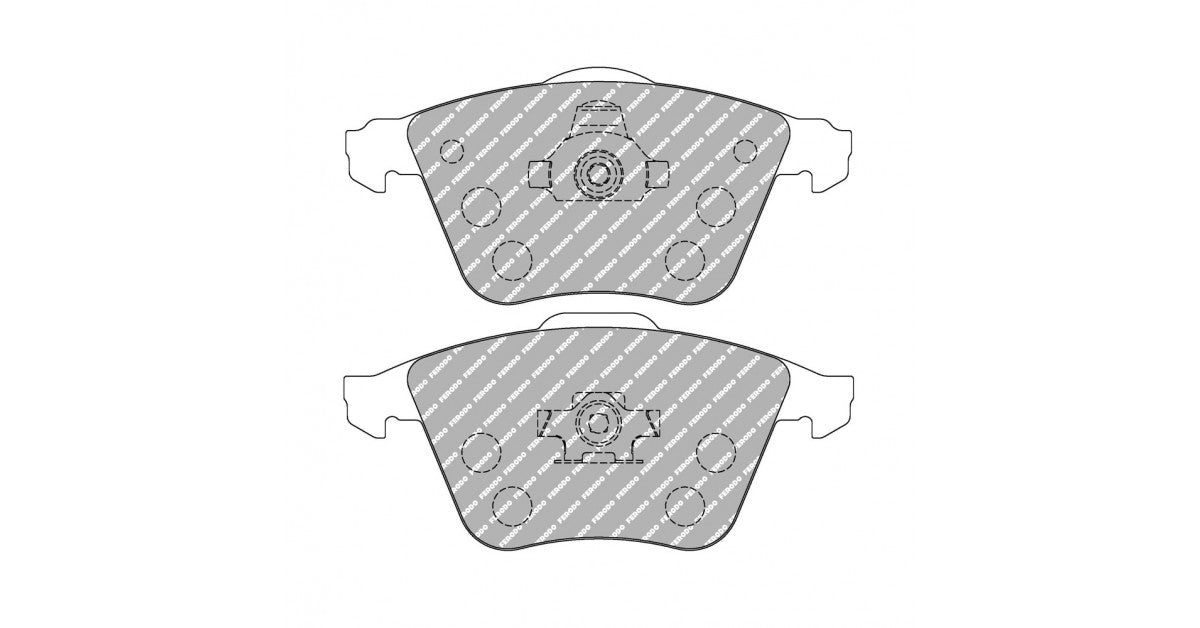 Placute Frana Fata Ferodo Racing DS Performance pentru Ford Focus 2.5 St 10.05 Etrier ATE