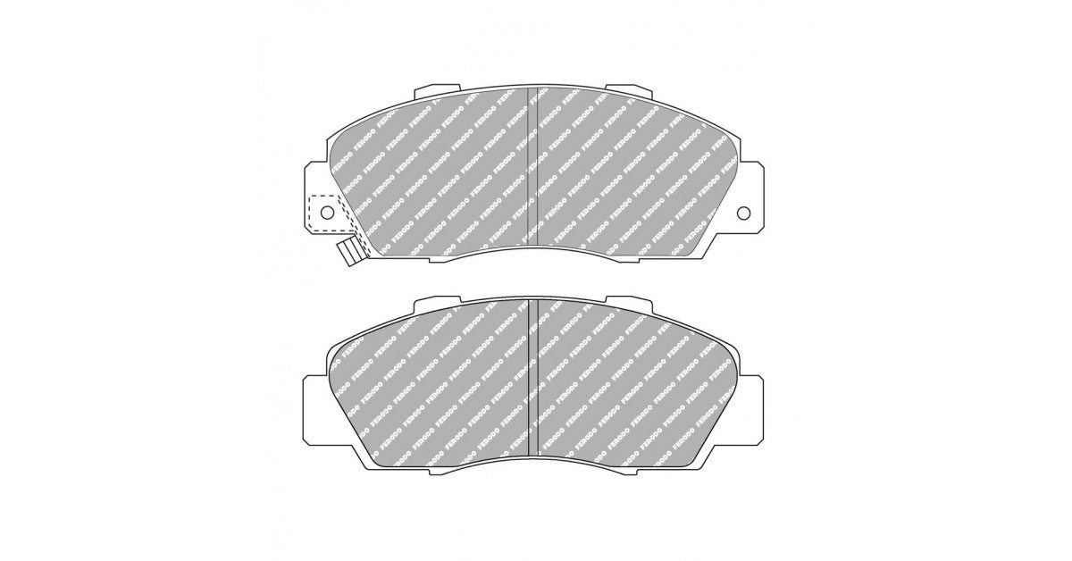 Placute Frana Fata Ferodo Racing DS Performance pentru Honda Accord 2.2 I Es 09.93 - 02.98 Etrier LUCAS / TRW