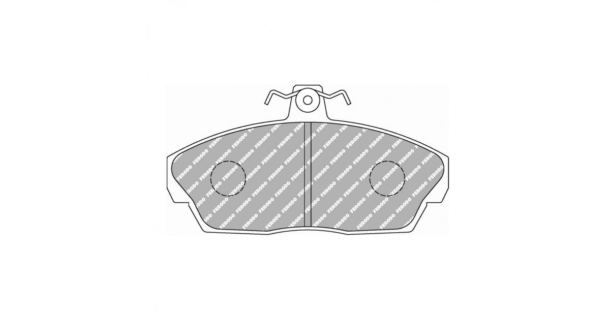 Placute Frana Fata Ferodo Racing DS Performance pentru Honda Civic 1.4 I 09.95 - 01.97 Etrier Akebono