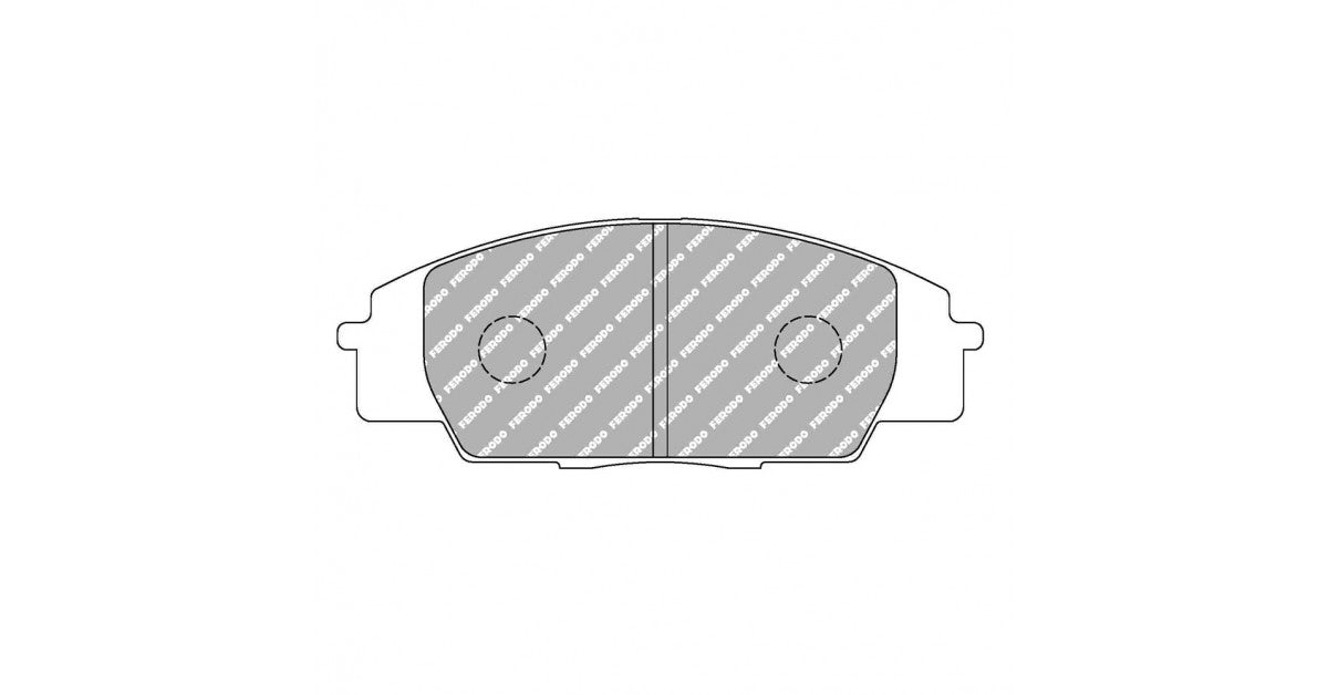 Placute Frana Fata Ferodo Racing DS Performance pentru Honda Civic 1.7 Ctdi 01.02 - 09.05 Etrier Sumitomo