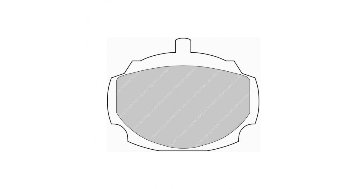 Placute Frana Fata Ferodo Racing DS Performance pentru Mg Mgb 01. Aug 01.66 - 12.80 Etrier Lookheed