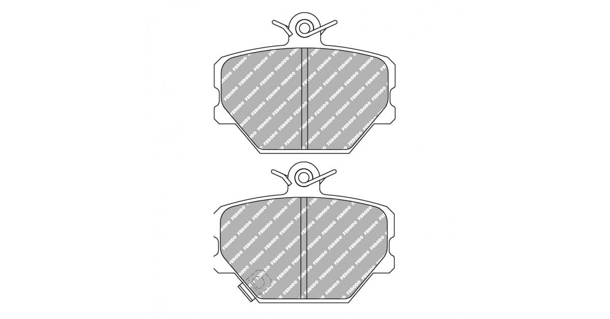Placute Frana Fata Ferodo Racing DS Performance pentru Smart Cabrio 0.8 Cdi 03.01 - 01.04 Etrier Bosch