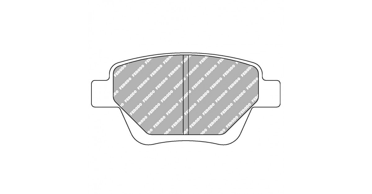Placute Frana Spate Ferodo Racing DS Performance pentru Audi A3 1.8 TFSI Quattro 07.08 - 08.12 Etrier Bosch