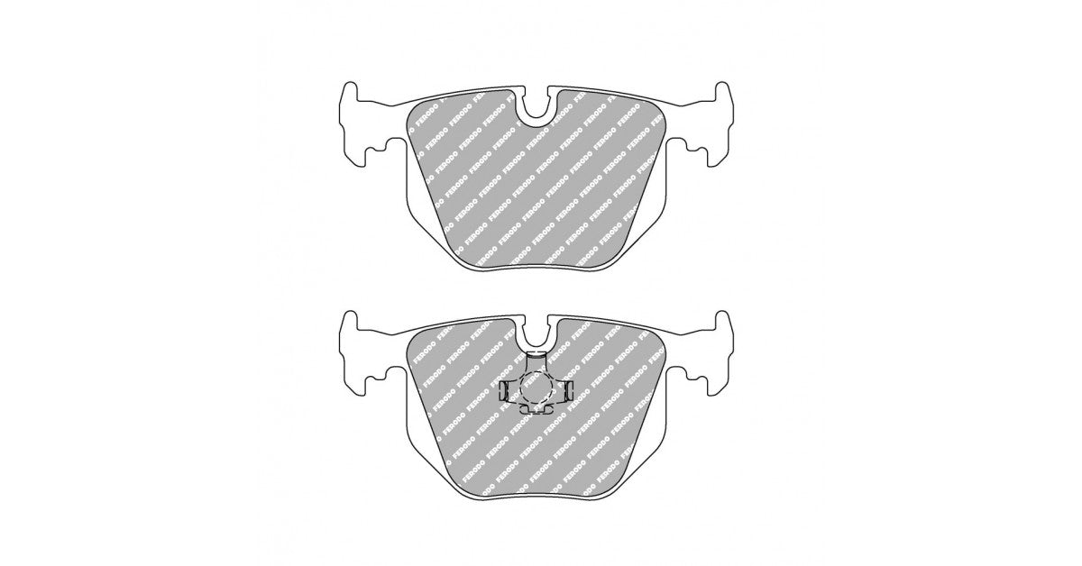 Placute Frana Spate Ferodo Racing DS Performance pentru Bmw M3 M3 3.2 10.95 - 04.99 Etrier ATE