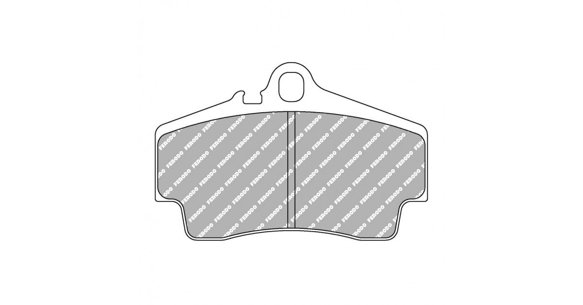 Placute Frana Spate Ferodo Racing DS Performance pentru Porsche Boxster 02. Mai 09.96 - 08.99 Etrier BREMBO