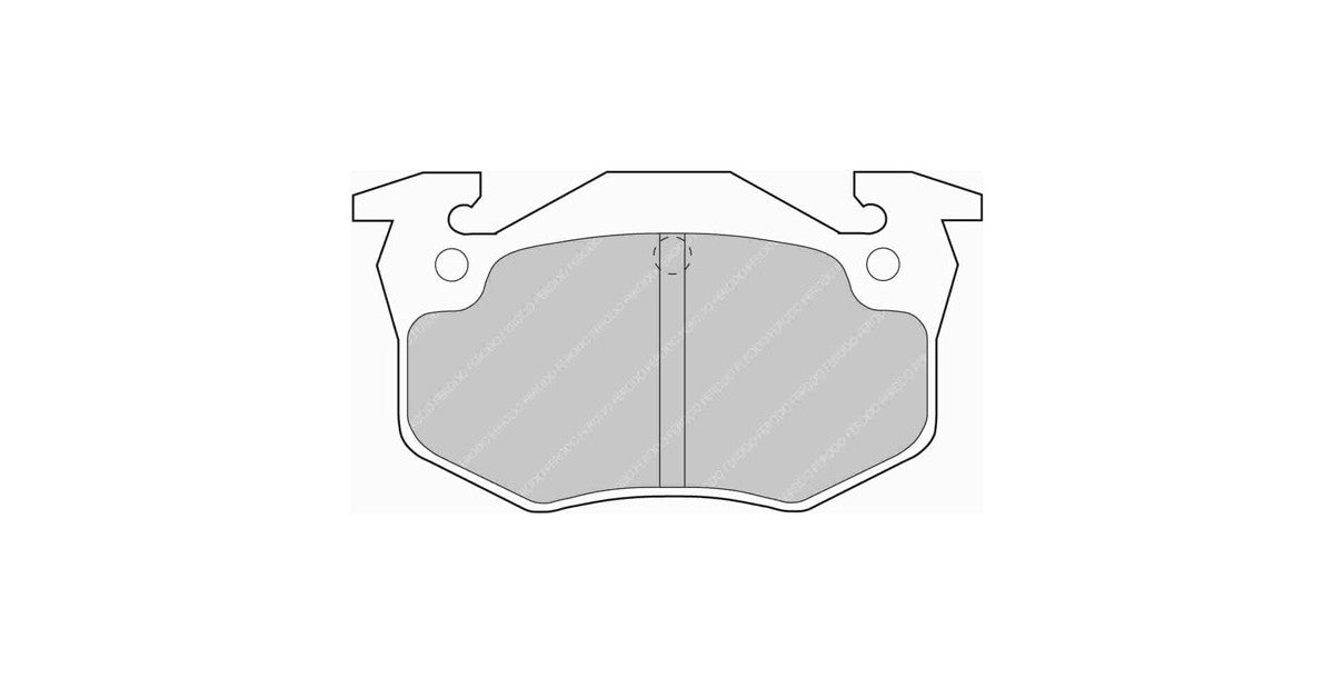 Placute Frana Ferodo Racing DS Performance Spate Renault / Peugeot