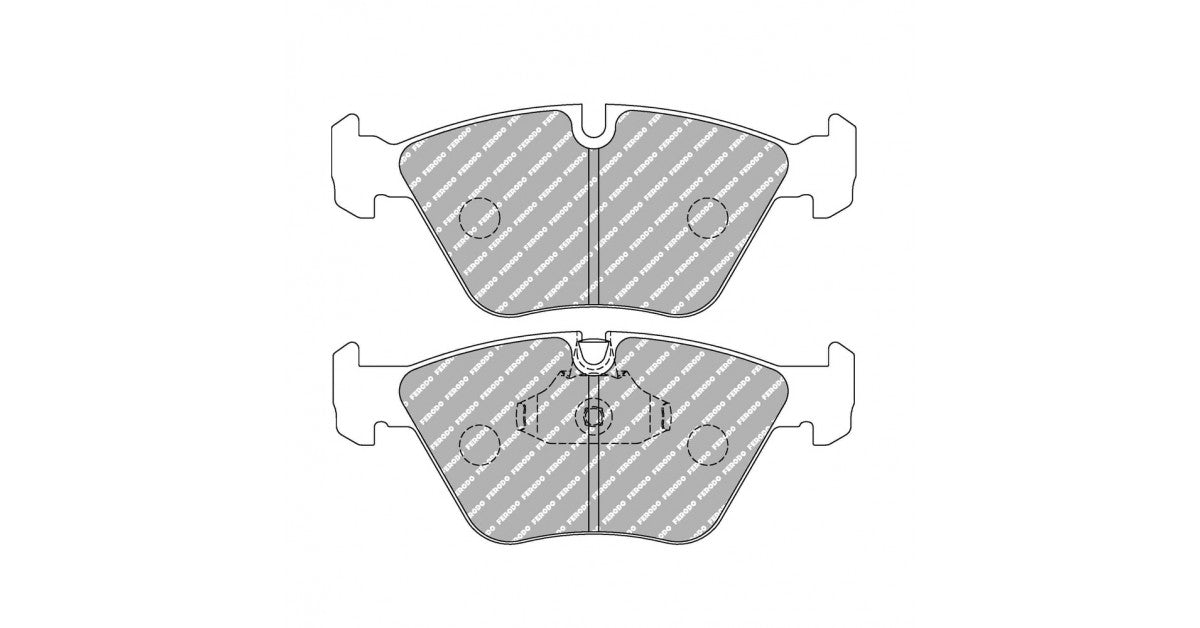 Placute Frana Fata Ferodo Racing DS1.11 pentru Bmw 3 Series 330D / 330XD 10.99 - 02.05 Etrier ATE
