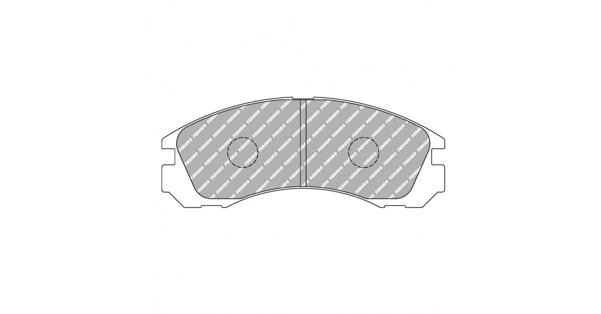 Placute Frana Fata Ferodo Racing DS1.11 pentru Dodge Avenger All (us) 01.95 Etrier Akebono