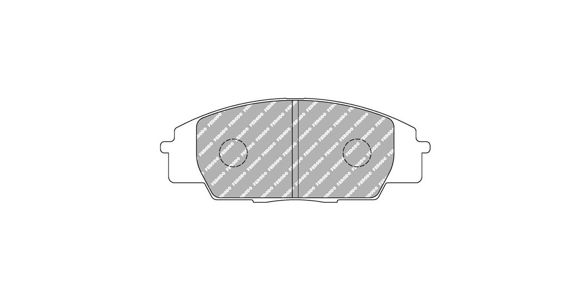 Placute Frana Fata Ferodo Racing DS1.11 pentru Honda Civic 1.7 Ctdi 01.02 - 09.05 Etrier Sumitomo
