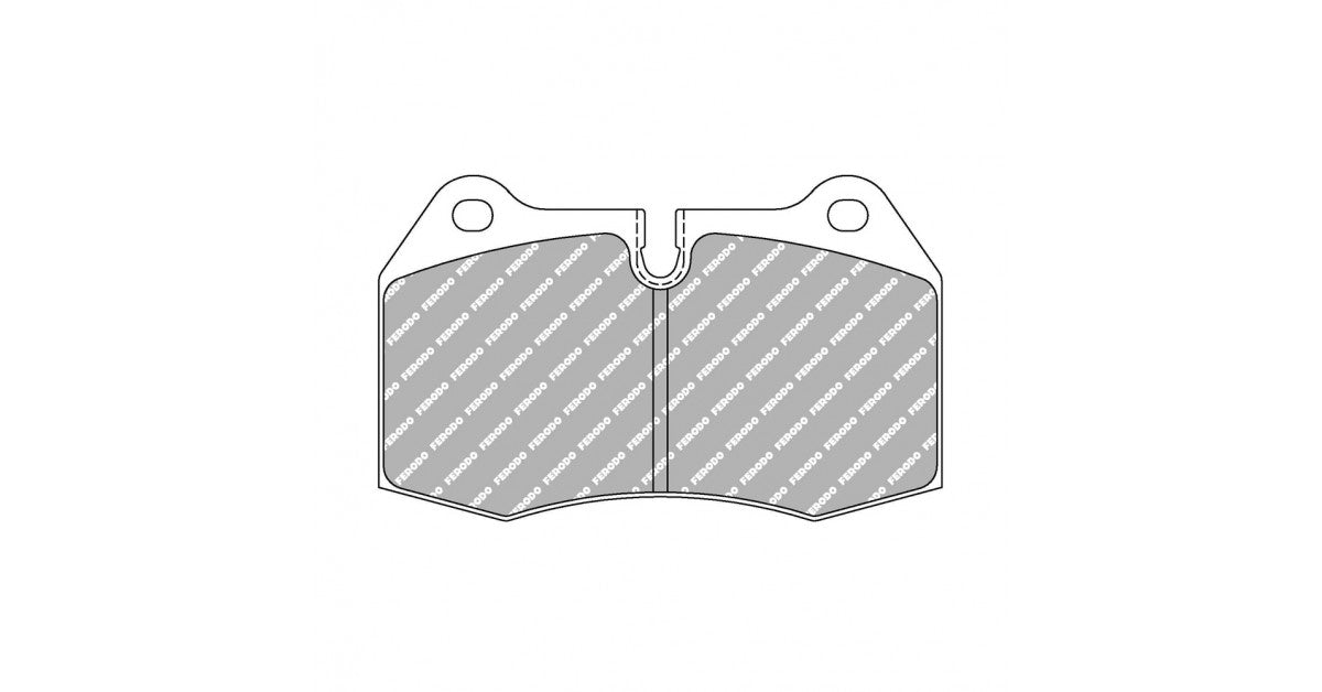 Placute Frana Fata Ferodo Racing DS1.11 pentru Honda Integra 2.0 16V Type R 02.02 Etrier BREMBO