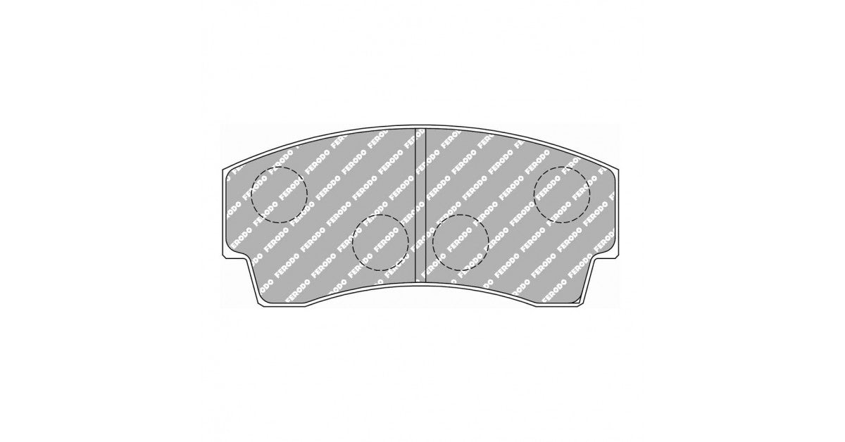 Placute Frana Fata Ferodo Racing DS1.11 pentru Peugeot 206 1.6 Xs Coupe 01.02