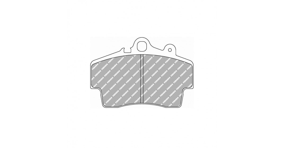 Placute Frana Fata Ferodo Racing DS1.11 pentru Porsche Boxster 2.5 09.96 - 08.99 Etrier BREMBO