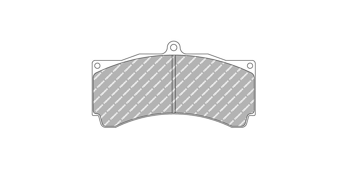 Placute Frana Fata Ferodo Racing DS1.11 pentru Seat Leon 2.0 Supercopa 01.12 Etrier AP Racing