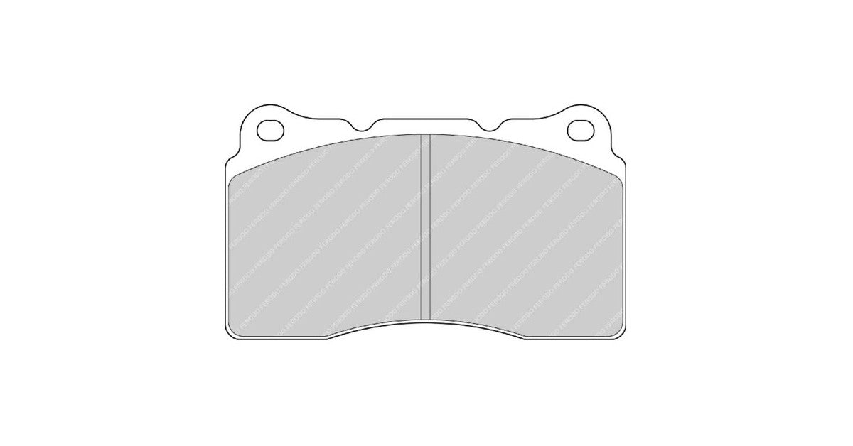 Placute Frana Fata Ferodo Racing DS1.11 pentru Subaru Wrx / Sti 02 Etrier BREMBO