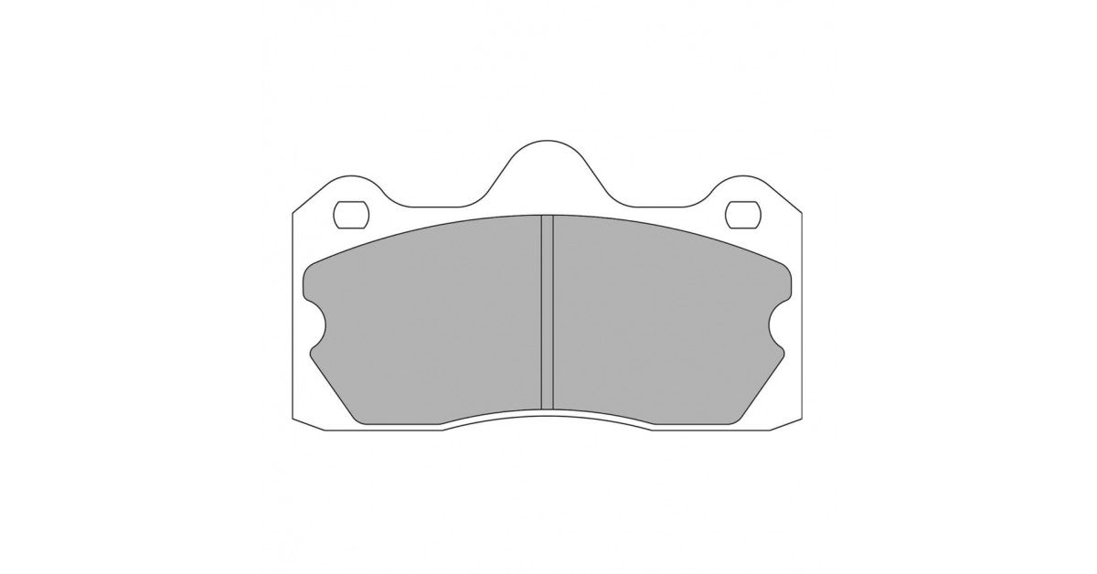 Placute Frana Spate Ferodo Racing DS1.11 pentru Lotus Evora 3.5 05.09 Etrier AP Racing