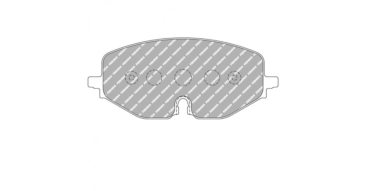 Placute Frana Fata Ferodo Racing DS2500 pentru Volkswagen Golf 8 GTI / TDI / Skoda